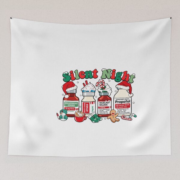 Item preview, Silent Night Nurse Christmas designed and sold by NgumohaLanke.