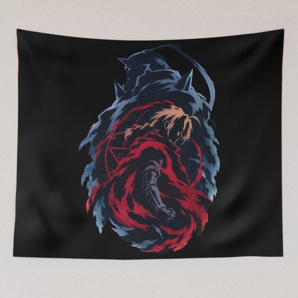 Item preview, Edward and Alphonse Elric Poster – Fullmetal Alchemist Art designed and sold by · GAMING SOUL ·.