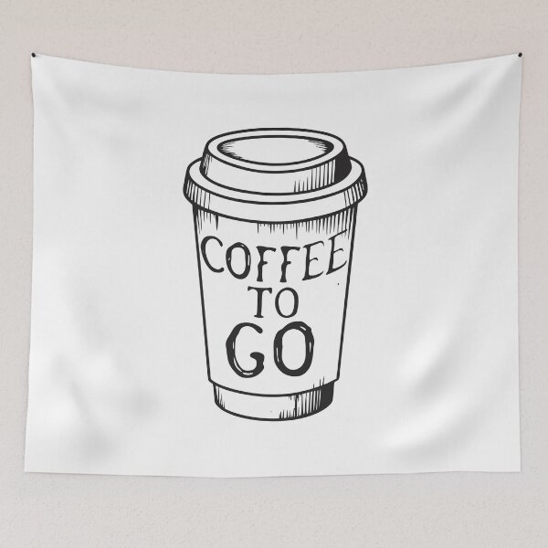 Item preview, Coffee To Go Cup Coffee Cup Gift designed and sold by OneLine Studio.