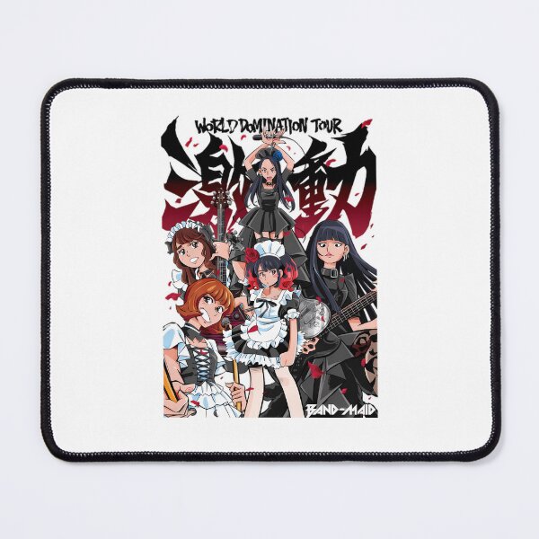 Item preview, Japanese Rock Maid Band Red Rose Performance designed and sold by AglaeLowe.