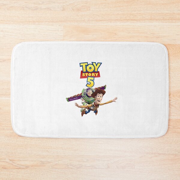 Item preview, Toy Story 5 Woody Buzz Lightyear Flying Poster designed and sold by MillieRhodes.