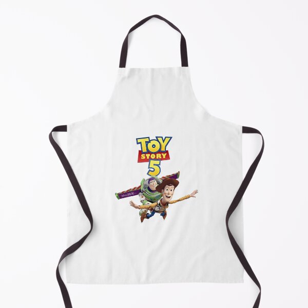 Item preview, Toy Story 5 Woody Buzz Lightyear Flying Poster designed and sold by MillieRhodes.