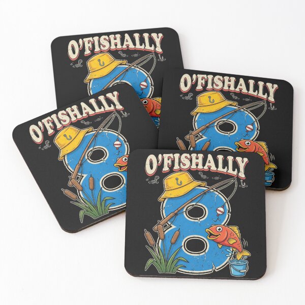 Item preview, O'fishally 8 Fishing 8th Birthday Boy Fishing Lover designed and sold by CF_VintageDesign.