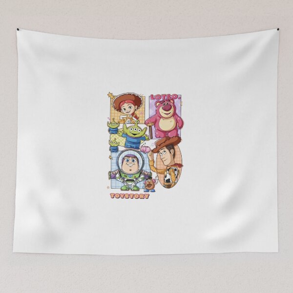 Item preview, Toy Story Character Panels Woody Buzz Lotso Jessie designed and sold by MillieRhodes.