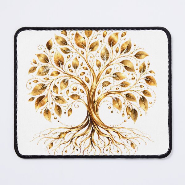 Item preview, Golden Tree of Life | Elegant Luxury Nature Design designed and sold by CalmMandala.