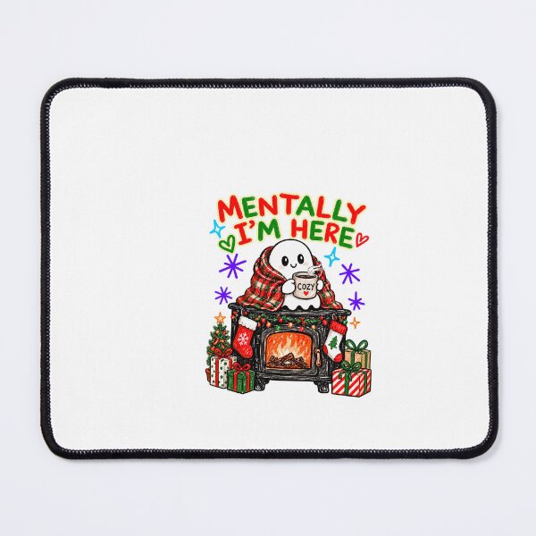 Item preview, Christmas Mentally I'm Here Comfort designed and sold by NgumohaLanke.