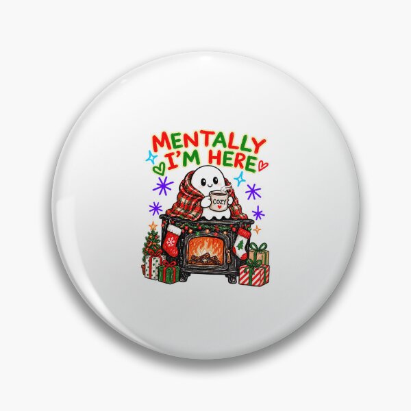 Item preview, Christmas Mentally I'm Here Comfort designed and sold by NgumohaLanke.