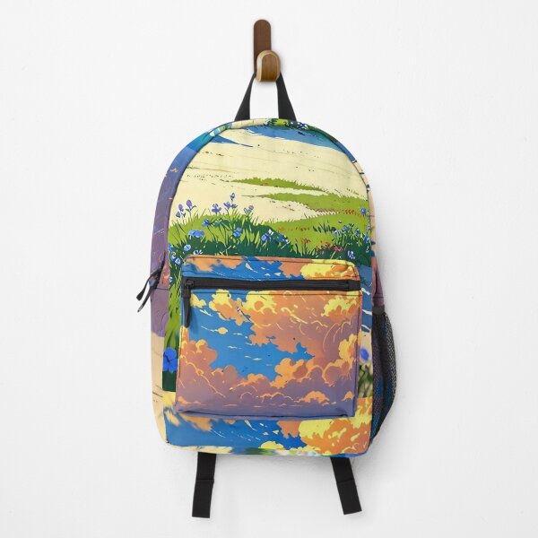 Item preview, Dreamy Anime Inspired Tropical Beach Landscape designed and sold by Glitchart66.