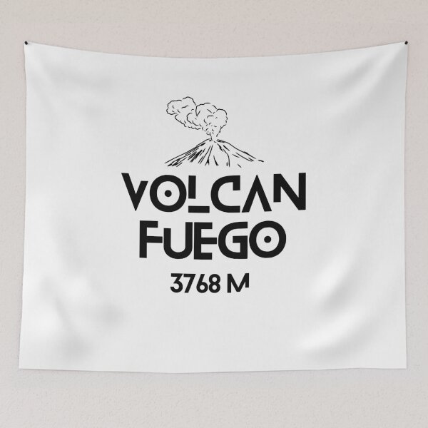 Item preview, Volcán Fuego designed and sold by AboveSeaLevel.