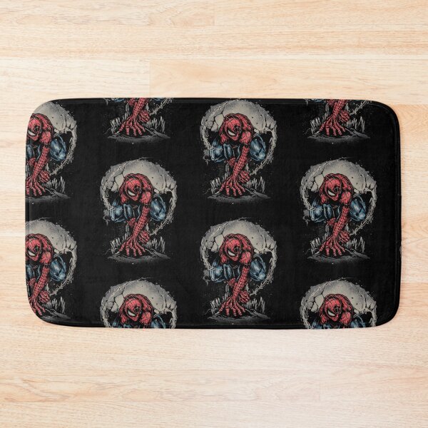 Item preview, Dark Arachnid Hero Crouching Night Comic Vigilante Design designed and sold by luffyShop1.