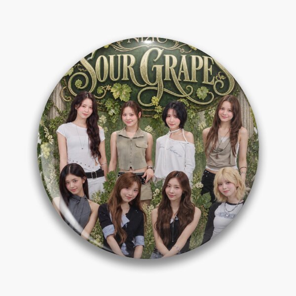 Item preview, NiziU Sour Grapes Gold Ornate Visual designed and sold by Valereekmerch.