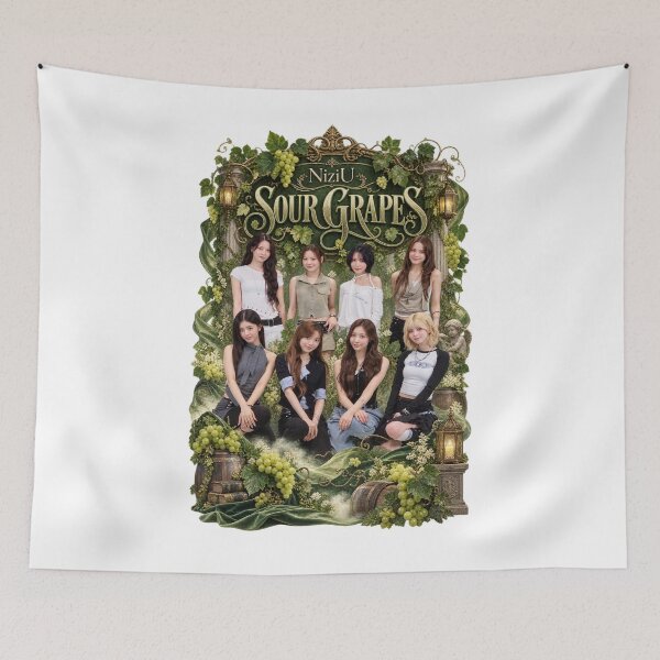 Item preview, NiziU Sour Grapes Gold Ornate Visual designed and sold by Valereekmerch.