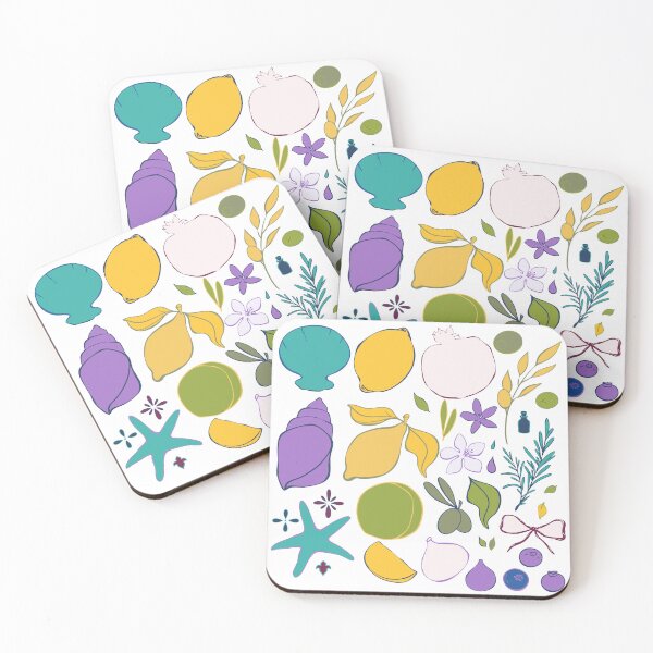 Item preview, Amalfi Citrus & Sea designed and sold by Sagi Jane Art.