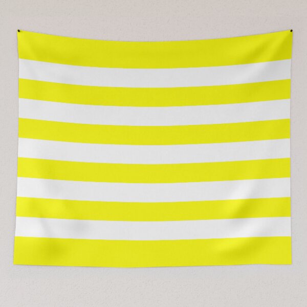 Item preview, Yellow Horizontal Stripes Minimalist Color Block Pattern designed and sold by Jeallan Designs.