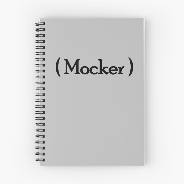 Item preview, Iconic Label - "Mocker" Black Lettering designed and sold by cousinbessie.