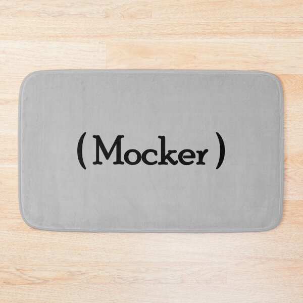 Item preview, Iconic Label - "Mocker" Black Lettering designed and sold by cousinbessie.