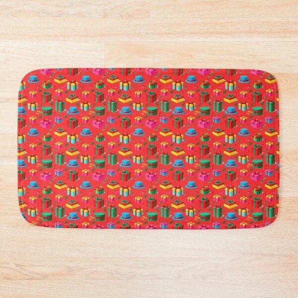 Item preview, Retro Christmas Gift Box Party Pattern designed and sold by Mimoshi ⭐⭐⭐⭐⭐.
