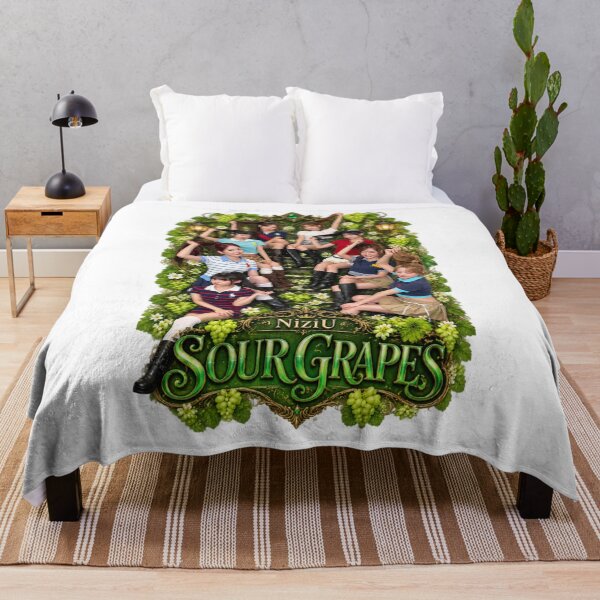 Item preview, NiziU Sour Grapes Green Vine Design designed and sold by Valereekmerch.
