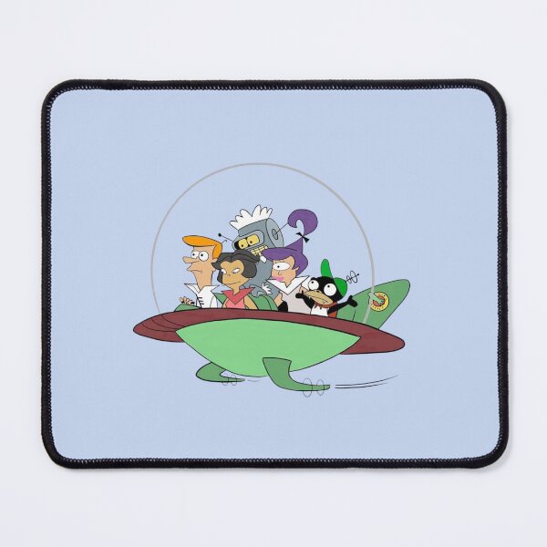 Item preview, Futuristic Spaceship Mashup Cartoon Space Travel designed and sold by Bomebomst.