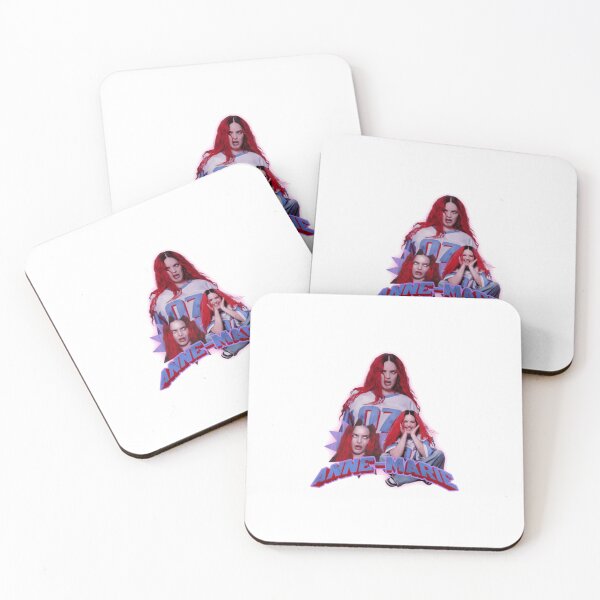 Item preview, Anne Marie Pop Singer Bold Retro Portrait Fan Design designed and sold by DorkStarMedia.