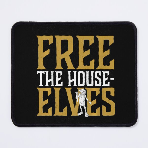 Item preview, Dobby Free The House Elves Typography designed and sold by Stephanie Sanchez.