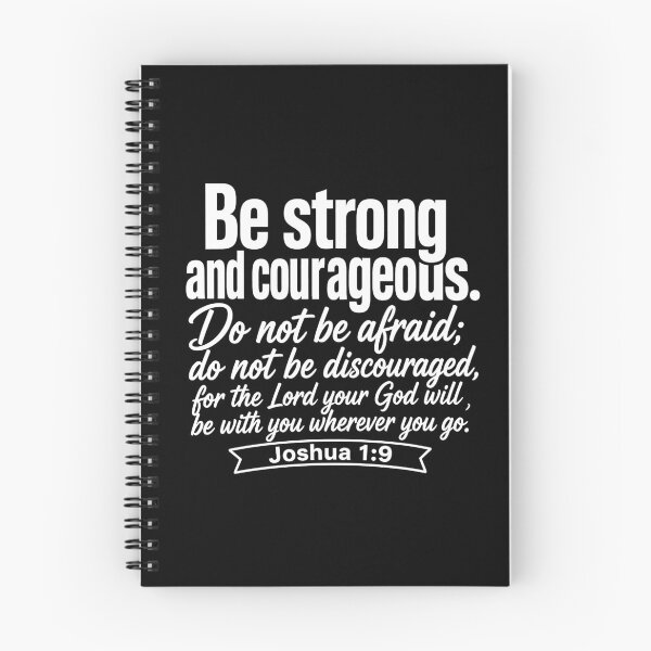Item preview, Joshua 1:9 Be Strong and Courageous  designed and sold by plushism.