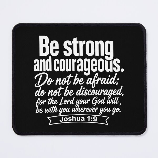 Item preview, Joshua 1:9 Be Strong and Courageous designed and sold by plushism.