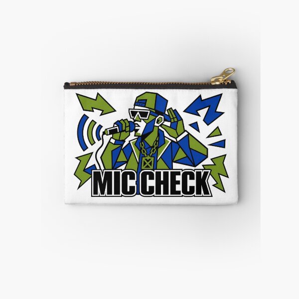 Aperçu de l'œuvre Mic Check Rapper Pop Art Géométrique Hip Hop Années 80 créée et vendue par Art&Fun.
