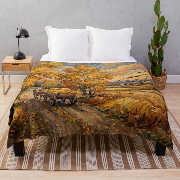 Item preview, Impressionist  Autumn Country Road designed and sold by Late Theory.