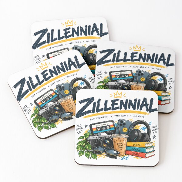 Artikelvorschau, Zillennial | Millennial Gen Z Crossover Lifestyle Design entworfen und verkauft von Mathias Yakubu Design.