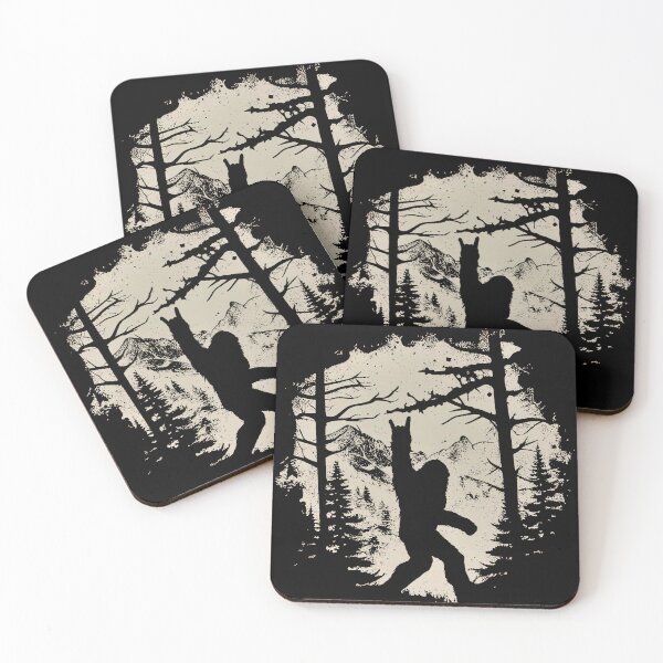 Item preview, Bigfoot Forest Sasquatch Hiking designed and sold by Ribeiro-Art.