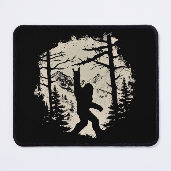 Item preview, Bigfoot Forest Sasquatch Hiking designed and sold by Ribeiro-Art.