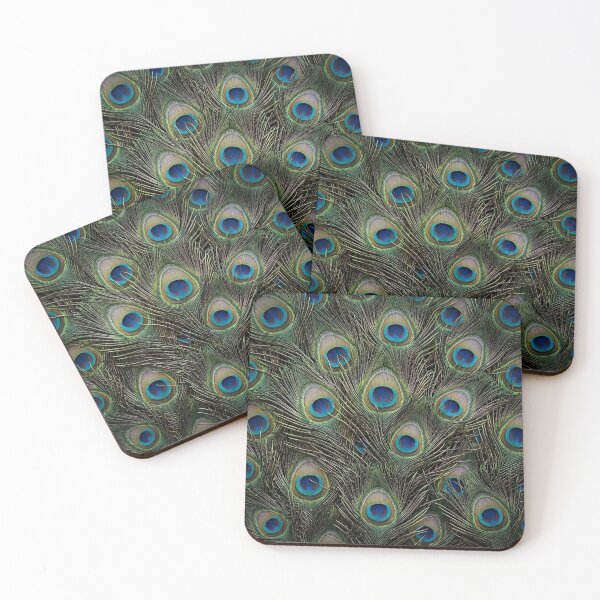 Item preview, Iridescent Peacock Feathers Opulent Pattern designed and sold by Sybille-Yates.