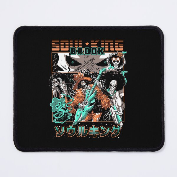 Item preview, Soul King Brook Skeleton Musician Anime Poster designed and sold by Bomebomst.