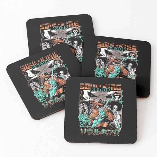 Item preview, Soul King Brook Skeleton Musician Anime Poster designed and sold by Bomebomst.