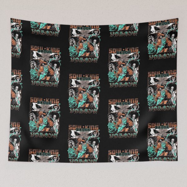Item preview, Soul King Brook Skeleton Musician Anime Poster designed and sold by Bomebomst.