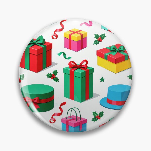 Item preview, Bright Christmas Present Parade Pattern designed and sold by Mimoshi ⭐⭐⭐⭐⭐.