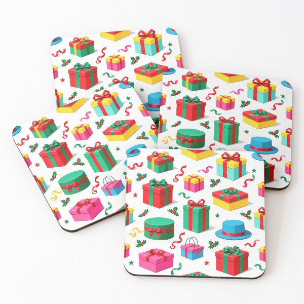 Item preview, Bright Christmas Present Parade Pattern designed and sold by Mimoshi ⭐⭐⭐⭐⭐.