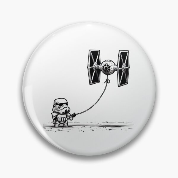 Item preview, Mini Stormtrooper Walking Tie Fighter Balloon designed and sold by Bomebomst.