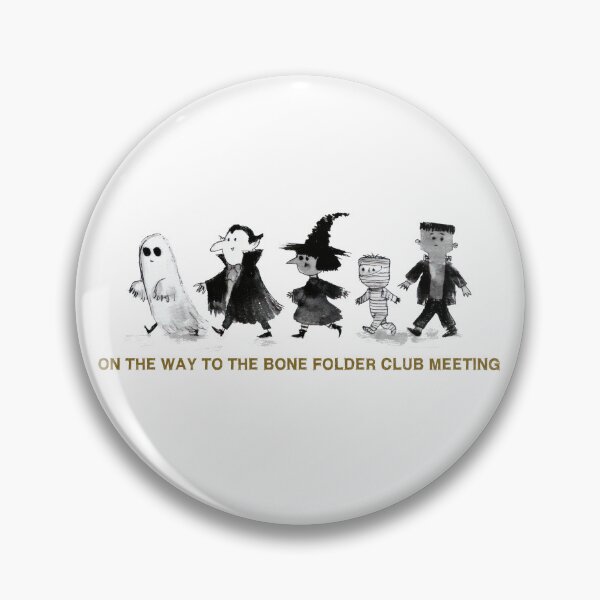 Item preview, On the way to the Bone Folder Club meeting designed and sold by poppy-seed-art.
