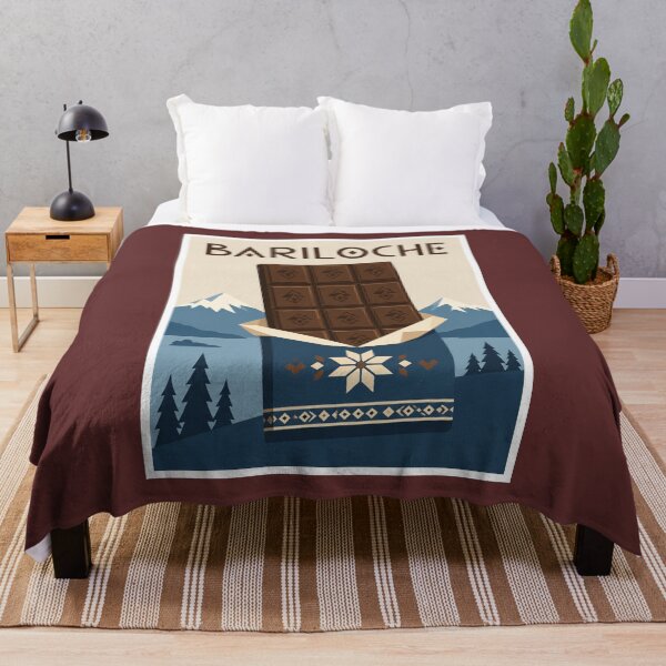 Item preview, Bariloche Chocolate Bar Patagonia Travel Poster designed and sold by Beyond Destinations.