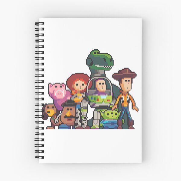 Item preview, Toy Story Pixel Art Characters Retro 8-Bit Crew designed and sold by MillieRhodes.