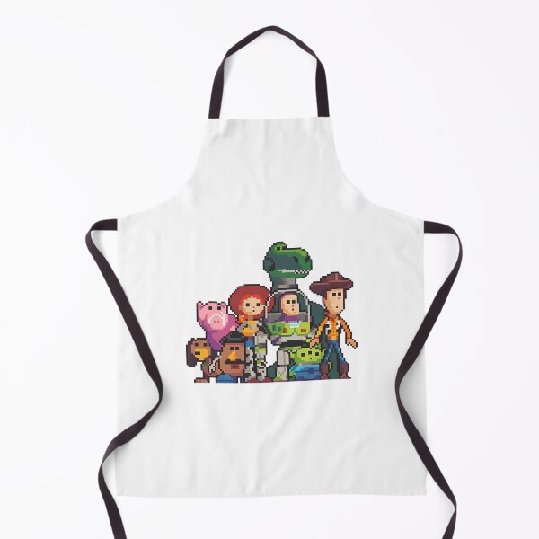 Item preview, Toy Story Pixel Art Characters Retro 8-Bit Crew designed and sold by MillieRhodes.