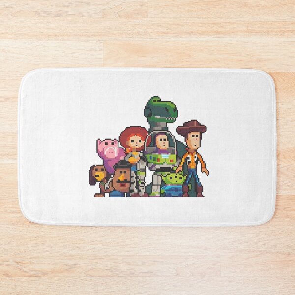 Item preview, Toy Story Pixel Art Characters Retro 8-Bit Crew designed and sold by MillieRhodes.