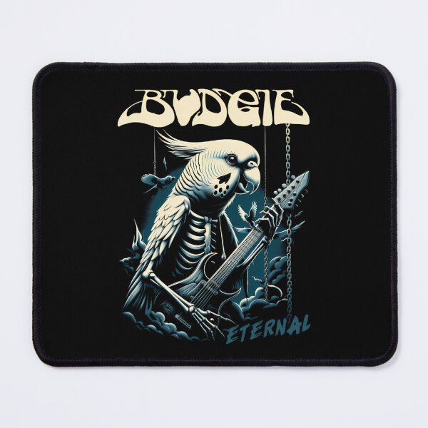 Item preview, Budgie Skeleton Parakeet Guitar Eternal designed and sold by Evewatsons.