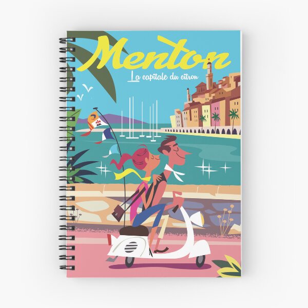 Item preview, Menton poster designed and sold by Gary Godel.