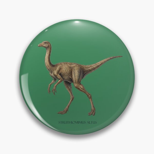 Item preview, Struthiomimus Altus: The Cretaceous Ostrich Theropod Paleoart Fine Art Print designed and sold by FreiherrPK.