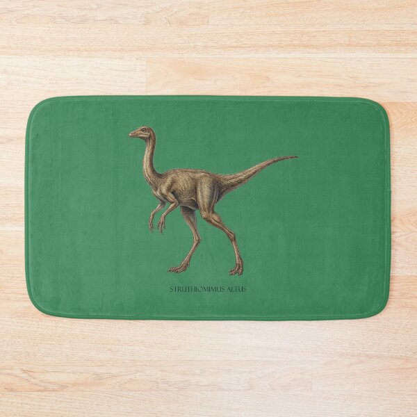 Item preview, Struthiomimus Altus: The Cretaceous Ostrich Theropod Paleoart Fine Art Print designed and sold by FreiherrPK.