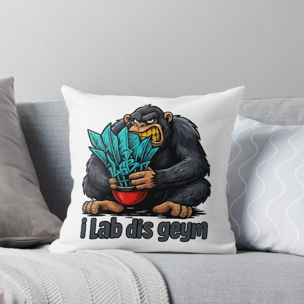 Item preview, Gorilla Power – Badminton Shuttlecock Art designed and sold by simplehcity.