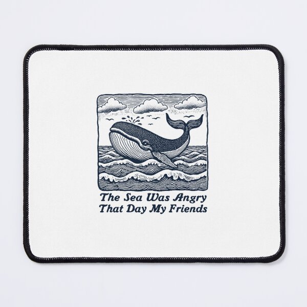 Item preview, Vintage Whale Ocean Waves Angry Sea Quote Art designed and sold by CalebMayo.